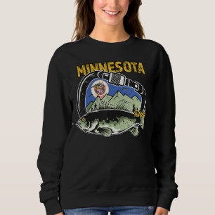 Sudadera Pesca Retro Carabiner Michigan