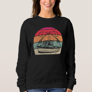 Sudadera Pesca Retro Espíritu Pescador Vintage Deporte al A