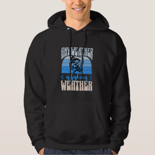 Sudadera pesca retro verano pesca pesca con mosca vintage