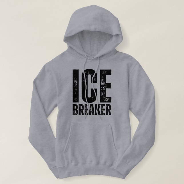 Sudadera Pesca Rompehielos (Diseño del anverso)
