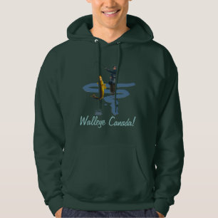 Sudadera Pesca Walleye al pescador al aire libre