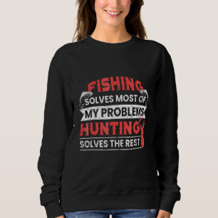 Sudadera Pesca Y Caza De Humor Cazador Guay