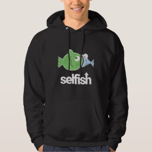 Sudadera Pescadito egoísta tratando de comer pescado grande
