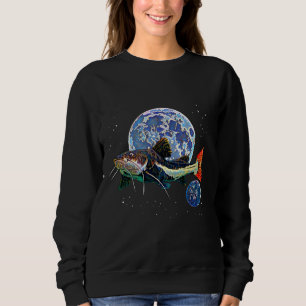 Sudadera Pescado acuático de los Monstruos de la Galaxia