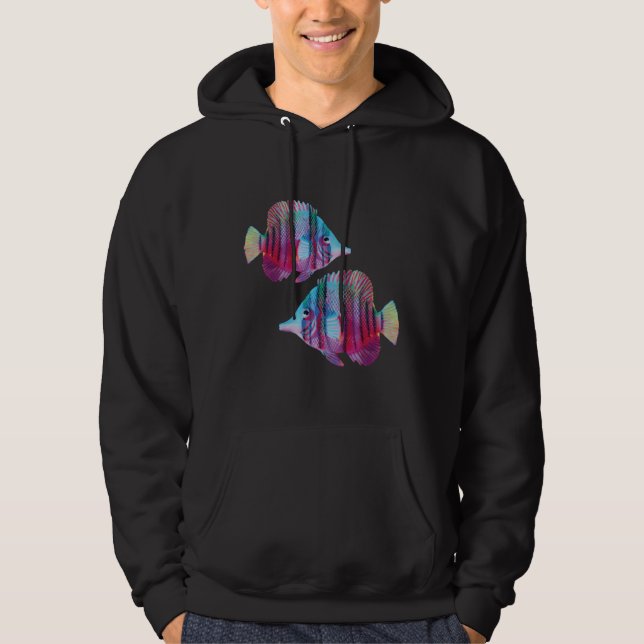 Sudadera Pescado arcoiris 382 (Anverso)