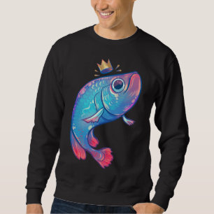 Sudadera Pescado Arowana arcoiris 378