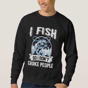 Sudadera Pescado Así Que No Ahogo A La Gente Pesca Graciosa
