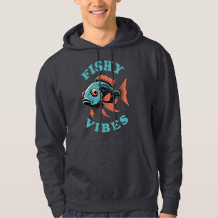 Sudadera Pescado con pepitas - Pescado divertido