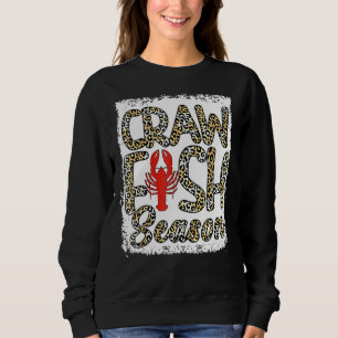 Sudadera Pescado crudo blanqueado Season Leopardo Crawfish