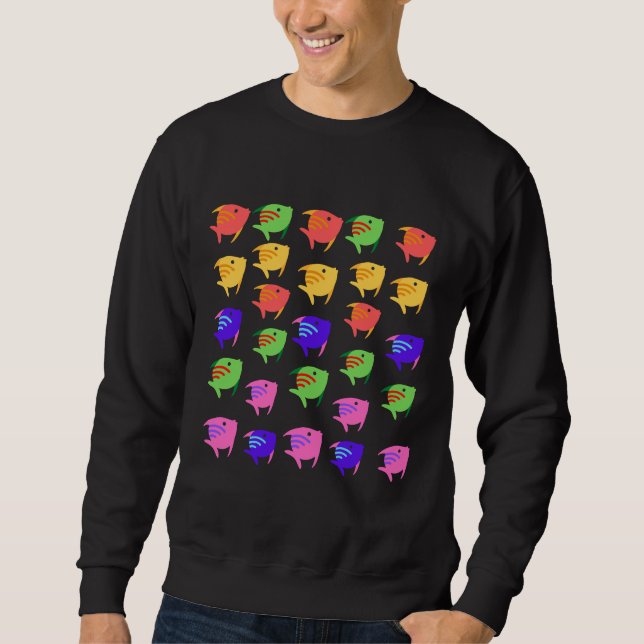Sudadera Pescado Cute 585 (Anverso)