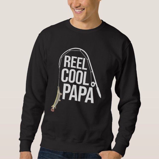 Sudadera Pescado de agua dulce de los machos lagartos (Anverso)