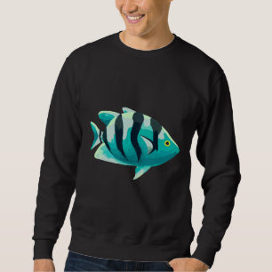 Sudadera Pescado de arrecife de coral tropical