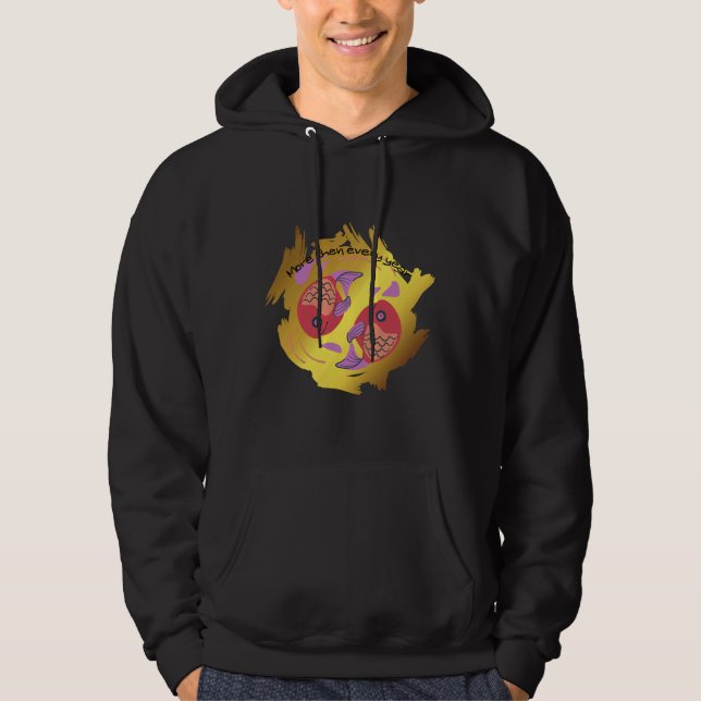 Sudadera Pescado de baño gratuito (Anverso)