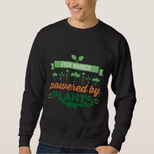 Sudadera Pescado de la Guardia Alimentado Por Plantas Vegan