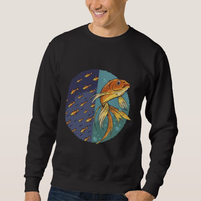 Sudadera Pescado de oro 251 (Anverso)