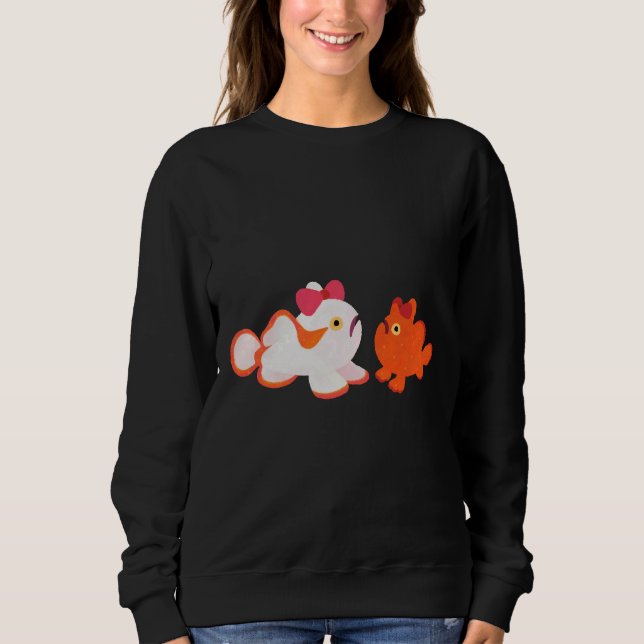Sudadera Pescado de pez gordo (Anverso)