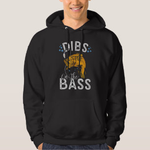 Sudadera Pescado De Pun En El Pescador De Largemouth Bass