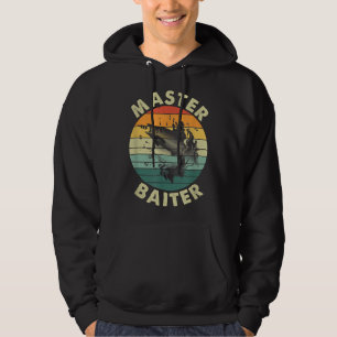 Sudadera Pescado divertidísimo Master Baiter Retro Sunset F