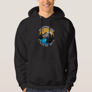 Sudadera Pescado en bote Camping Lakeview Lago Whitefish