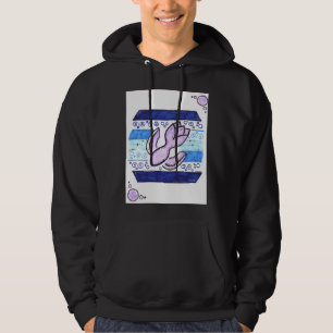 Sudadera Pescado En Un Mar Azul