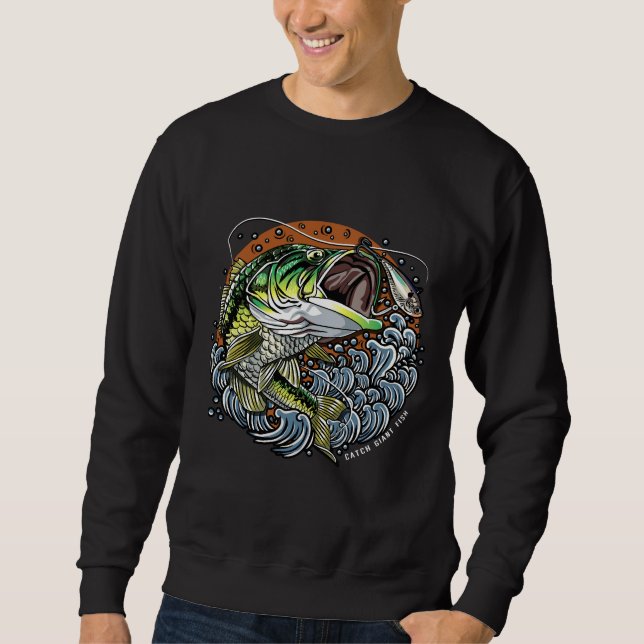 Sudadera Pescado gigante (Anverso)