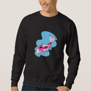 Sudadera Pescado Koi Japonés 123456