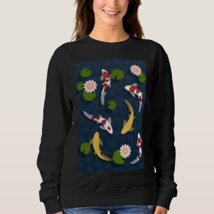 Sudadera Pescado Koi Japonés 286