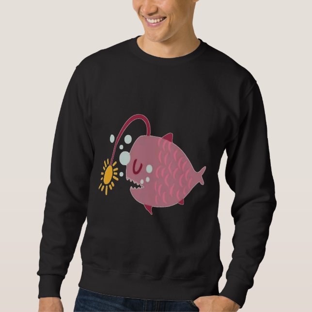 Sudadera Pescado linterna Natación (Anverso)