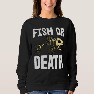 Sudadera Pescado O Muerte Tee Esqueleto Fish Bone Tees Shar