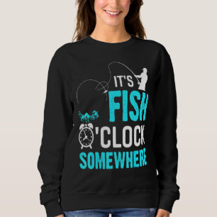 Sudadera Pescado Oclock Pescado Naturaleza al aire libre