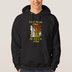 Sudadera Pescado Para Los Hombres Que No Pueden Trabajar Mi