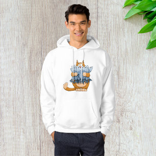 Sudadera Pescado que contiene gato