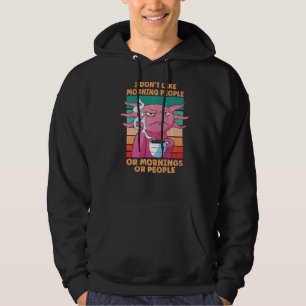 Sudadera Pescado Salamander Lizard Café Axolotl