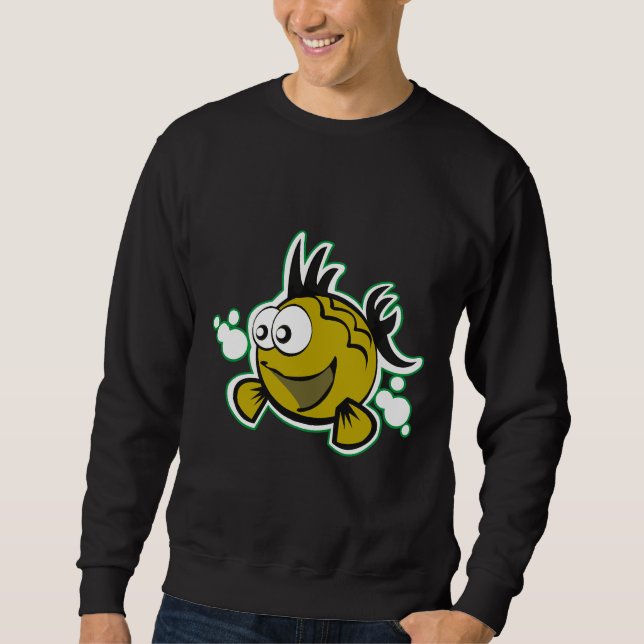 Sudadera Pescado sonriente (Anverso)