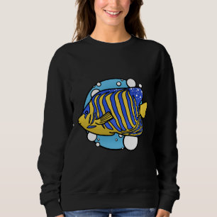Sudadera Pescado tropical 1014