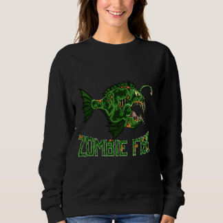 Sudadera Pescado zombi Pescado de Halloween Pesca