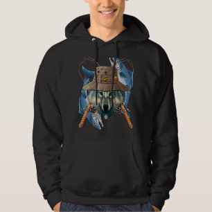 Sudadera Pescador al aire libre Lobo Pescador Animal Cute F