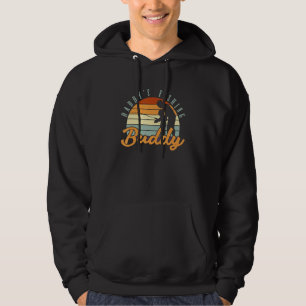 Sudadera Pescador Budista Hijo Padre Padre Día Retro
