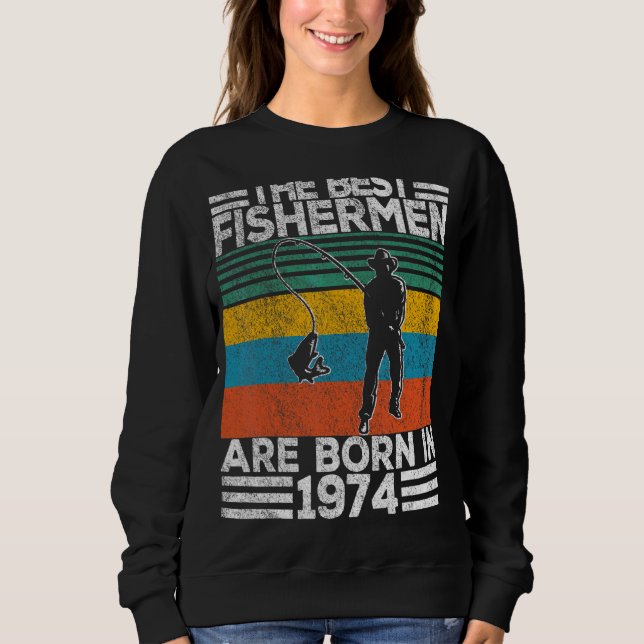 Sudadera Pescador de 48 años pescador de 48 años (Anverso)