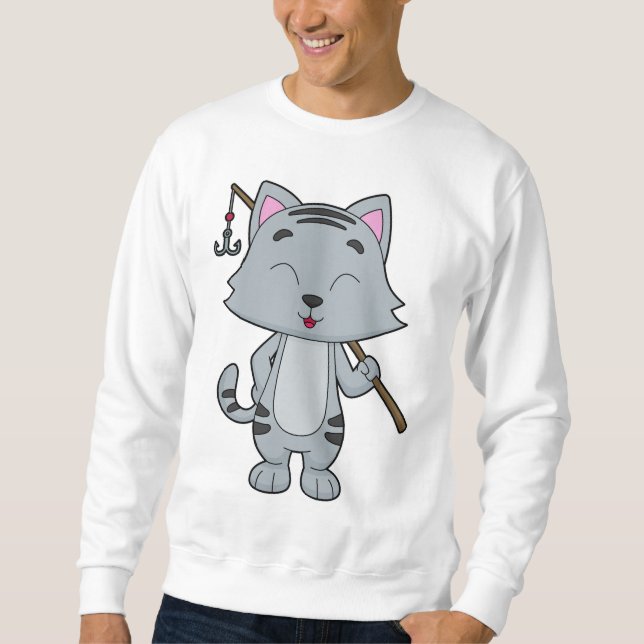Sudadera Pescador de gato (Anverso)