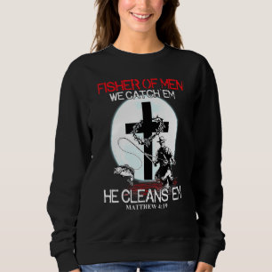 Sudadera Pescador De Hombres Que Los Atrapamos.