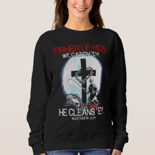 Sudadera Pescador De Hombres Que Los Atrapamos.