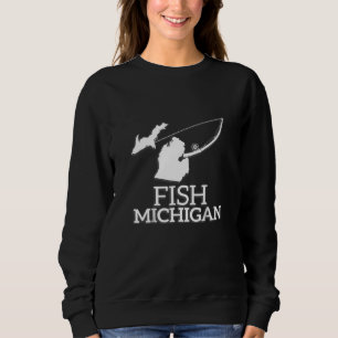 Sudadera Pescador de Michigan-Pesca Pescador de Michigan