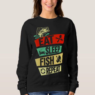 Sudadera Pescador de Pesca que se come de sueño