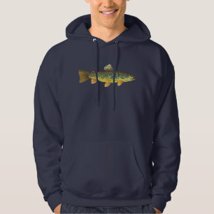 Sudadera Pescador de truchas marrones