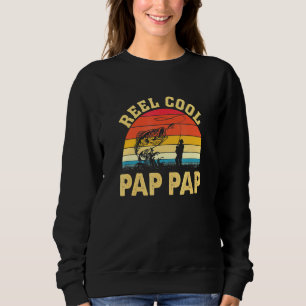 Sudadera Pescador del Día de Pescadores de Pap Pap Pap Reel