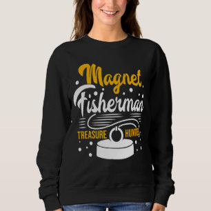 Sudadera Pescador del imán atesoró a cazador de pesca de la