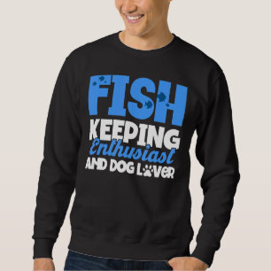 Sudadera Pescador Entusiasta Y Perro Aquar