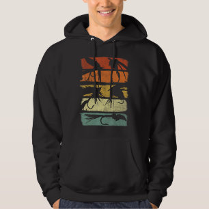 Sudadera Pescador Gráfico Retro Pescador Pescador Carpa de