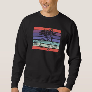 Sudadera Pescador Gráfico Retro Pescador Pescador Carpa de